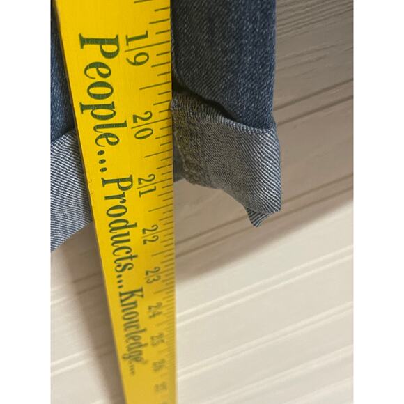 Woman Within Extended Plus Size Women's Jean Capri Size 36W Embroidered New - Picture 7 of 10